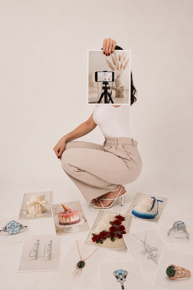 Content Creation — shooting e contenuti visivi