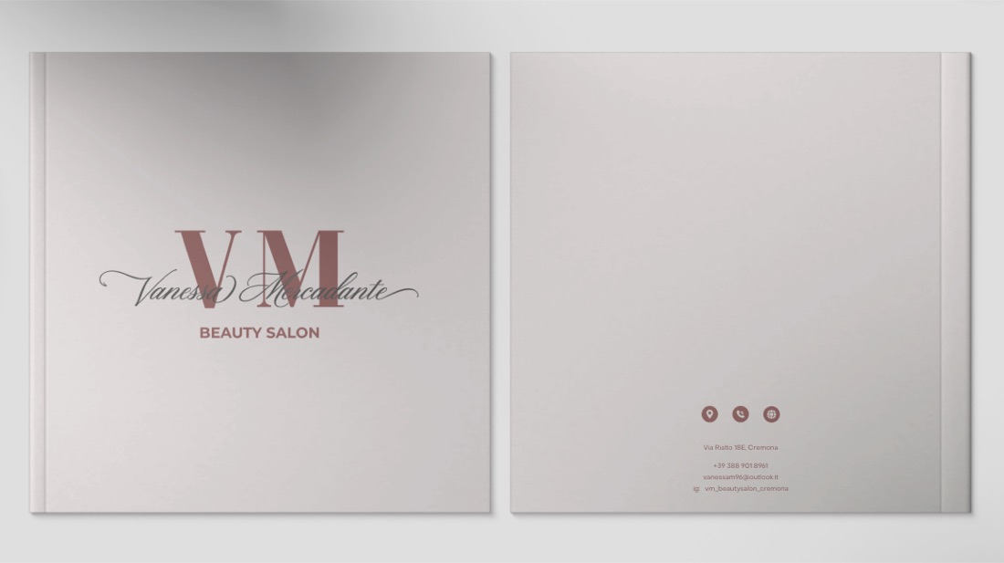 VM Beauty Salon — book — copertina e retro
